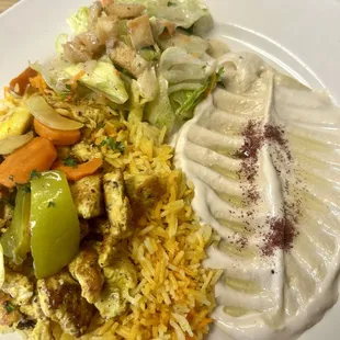 Chicken Shawarma entree