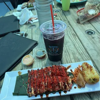 12- Hot Cheetos crunchy roll