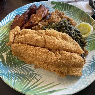 Fried Fish Plate