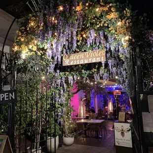 Queen Violet entrance