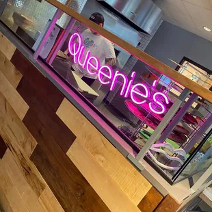 neon sign