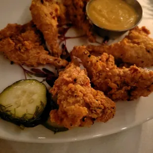 Chicken Fried Quail Legs with Chili-buttermilk