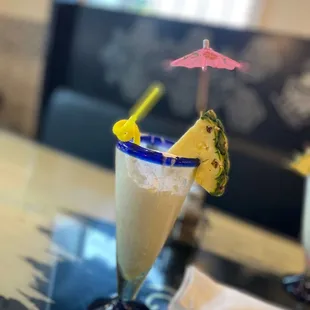 Yummy, refreshing virgin Piña Colada