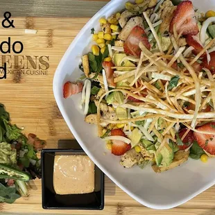 Corn and Corn &amp; Avocado Salad