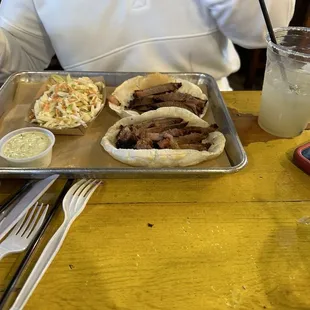 Brisket tacos