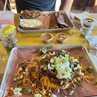 BBQ Pork Baked Potato