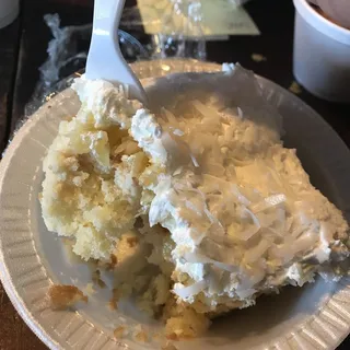 Homemade Pina Colada Cake