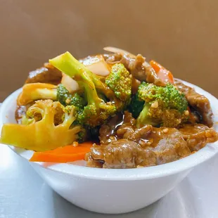 Beef Broccoli Rice Bowl