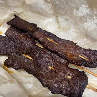 Teriyaki Beef Skewers