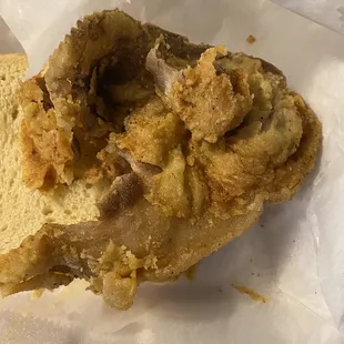Pork Chop Sandwich ( not seasoned