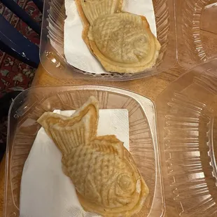 Taiyaki (Nutella and marshmallow)