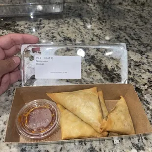 Samosas Chicken