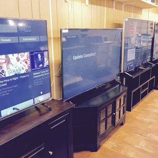 We carry all kind of Smart TV's