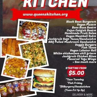 Queens Kitchen Flyer