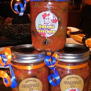 Blueberry mango salsa