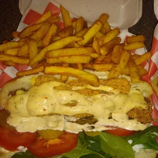 Catfish Boat w Fries