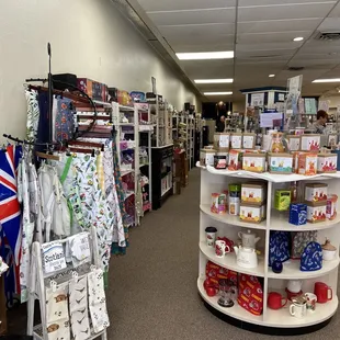 To the rear of the store! All the fun stuff