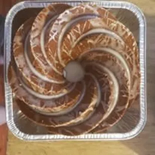 Iced Lemon Bundt Cake