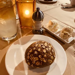 Great Maple Syrup with pecan butter!