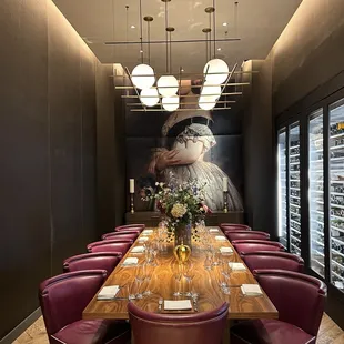 Private dinning room