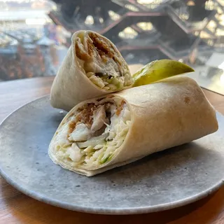 Fried Fish Wrap