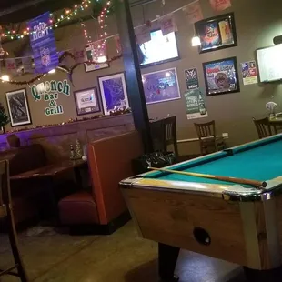 Nice pool table