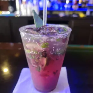 Blueberry Mojito