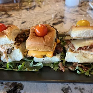 Backyard sliders trio (special)