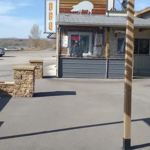 Outside area