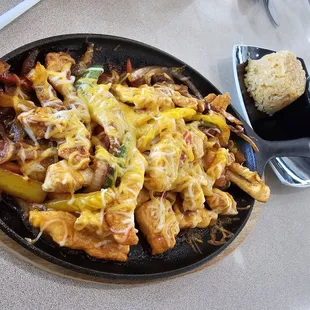 Chicken  fajitas