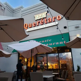 Outdoor seating