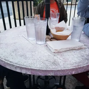 Outdoor table