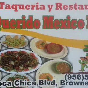 a sign for a mexican restaurant