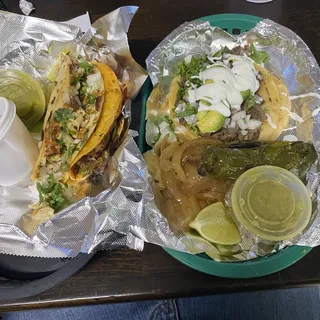 2 Birria Tijuana Style Tacos