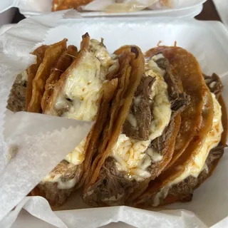 4 Pack QuesaBirria Tacos