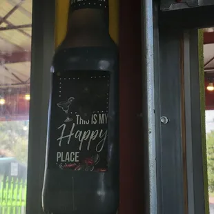 Right by the door so you can open your ice&apos;cold glass bottled Coca-Cola.