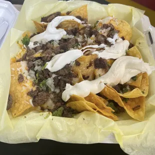 Asada quesanachos