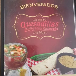 Deliciosa y auténtica comida Mexicana.