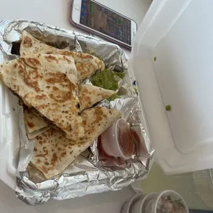 Quesadilla asada