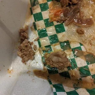 Killa Dilla Chewy meat and too much juice.