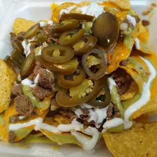 Carne Asada Nachos