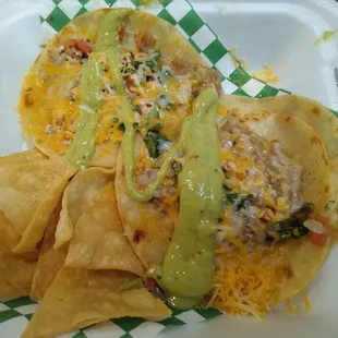 Chili Verde Tacos