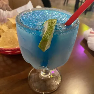 Blue Frozen Margaritas