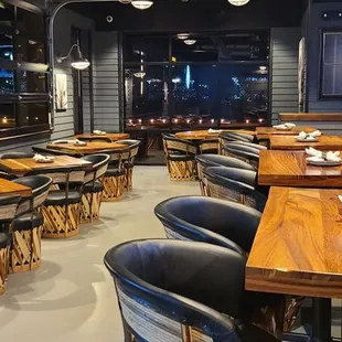 Dining Area by stage