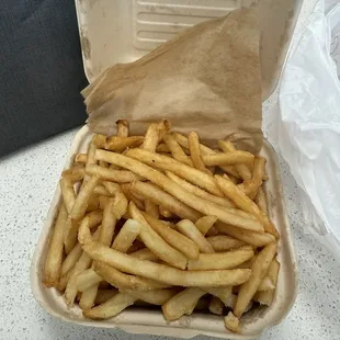Fries to go