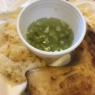 Yummy salsa vinaigrette