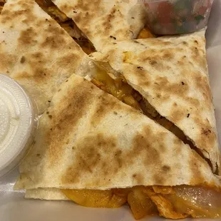 Chicken Tinga Quesadilla