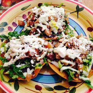 Carnitas Tostada! Mmm!