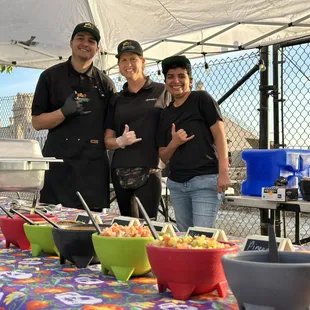 Set up for NCIS 300 people
