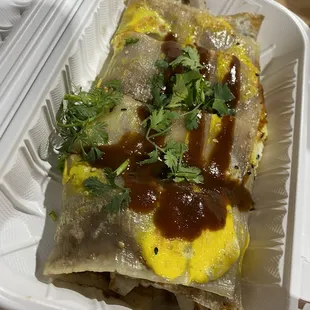 Roasted cold noodles